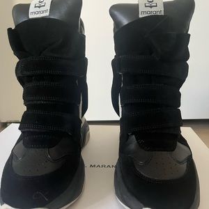 Isabel Marant Wedges Sneaker Black